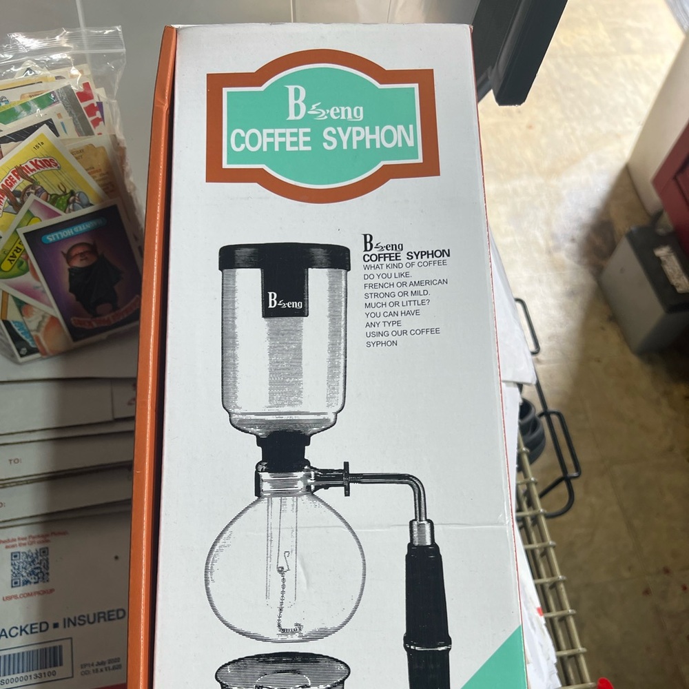 Boeng Tabletop Syphon Coffee Maker Brand new